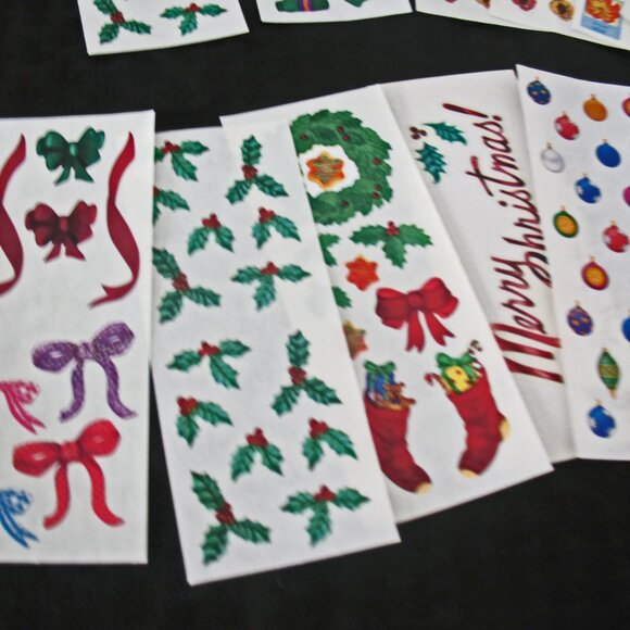 Sticker Lot  pieces, Bits and Large Lot Christmas, Floral, Snow Studio Stickers - Picture 9 of 11